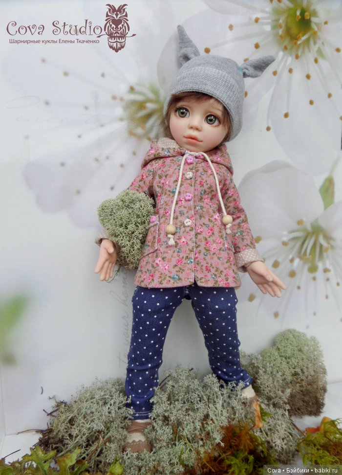 Осенний и зимний образ шарнирной куклы Машули