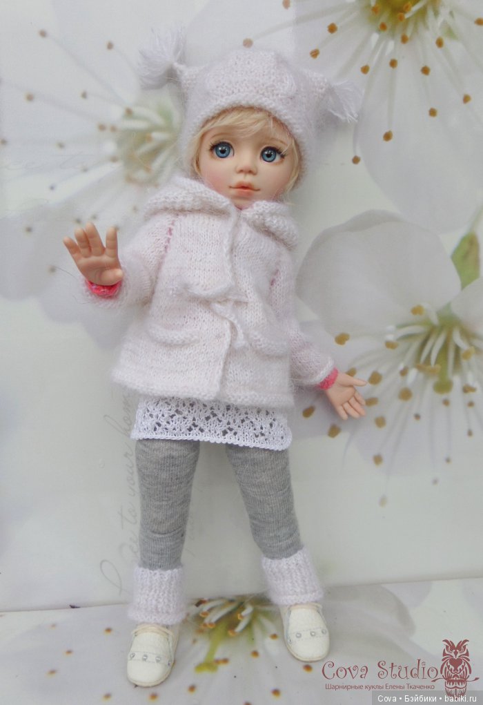 Осенний и зимний образ шарнирной куклы Машули