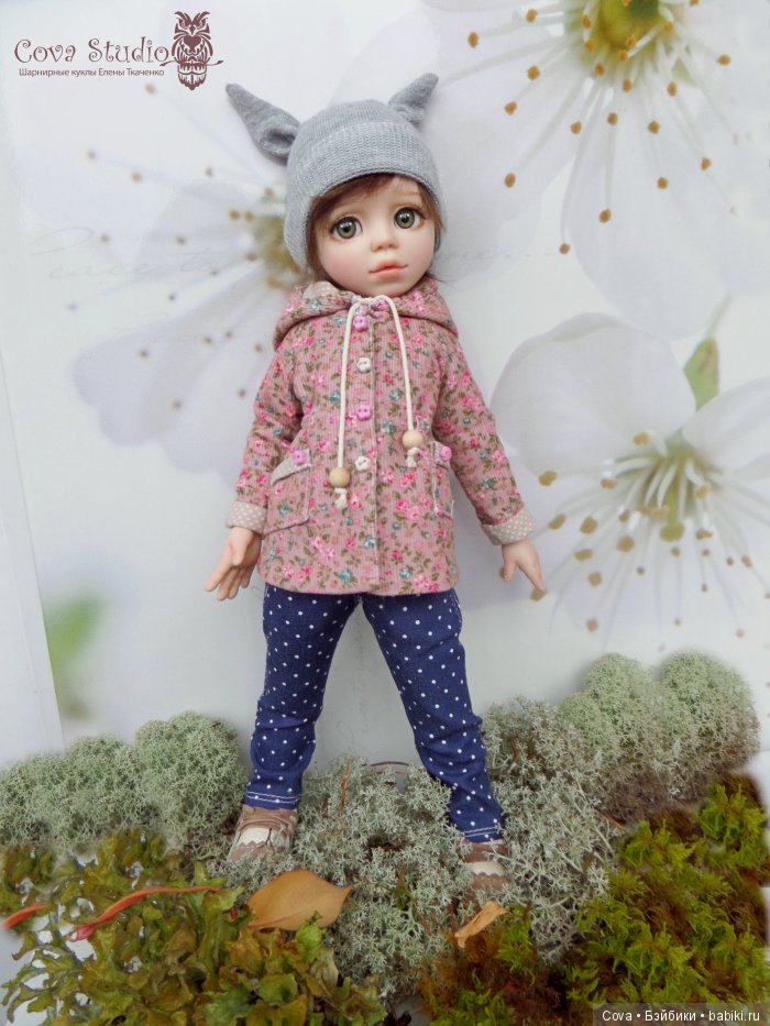 Осенний и зимний образ шарнирной куклы Машули (фото 5)