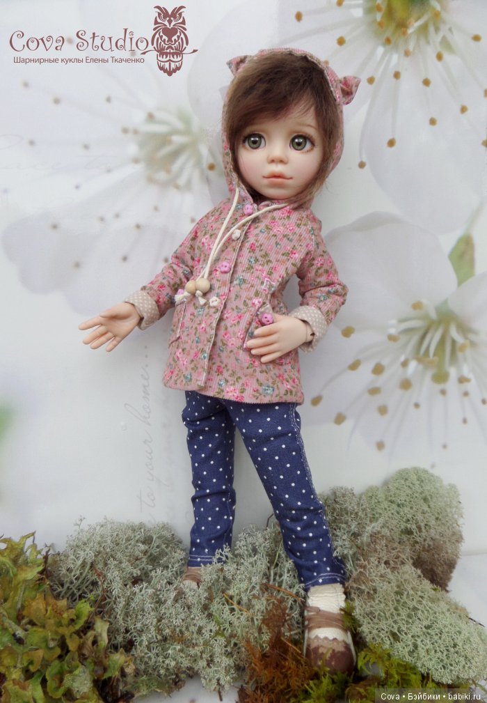 Осенний и зимний образ шарнирной куклы Машули