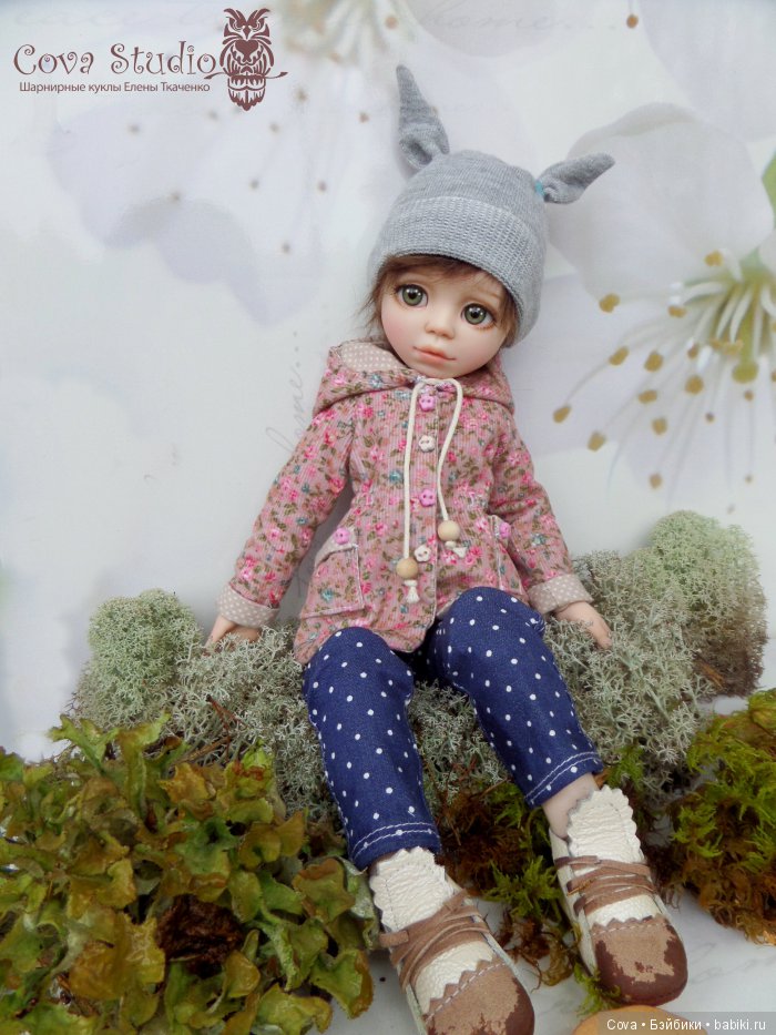 Осенний и зимний образ шарнирной куклы Машули (фото 10)