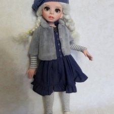 Совместная работа над образами. Моя и мамы. Авторская шарнирная кукла