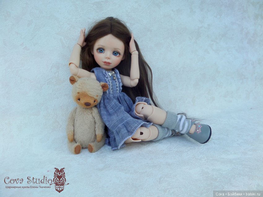 Новый молд Эльлин — Авторские шарнирные куклы своими руками: лепка