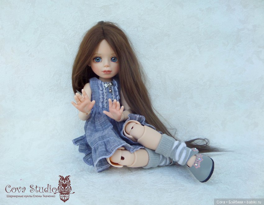 Новый молд Эльлин — Авторские шарнирные куклы своими руками: лепка (фото 10)