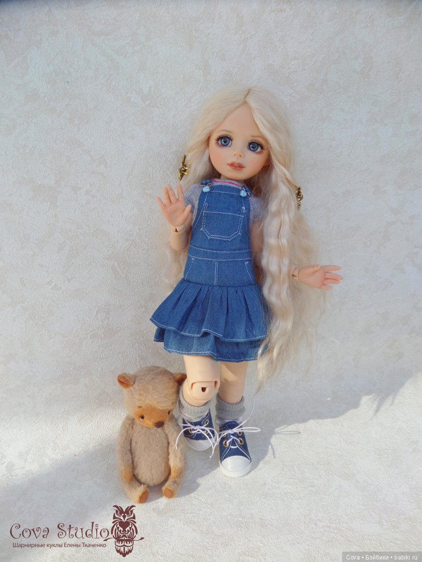 Новый молд Эльлин — Авторские шарнирные куклы своими руками: лепка