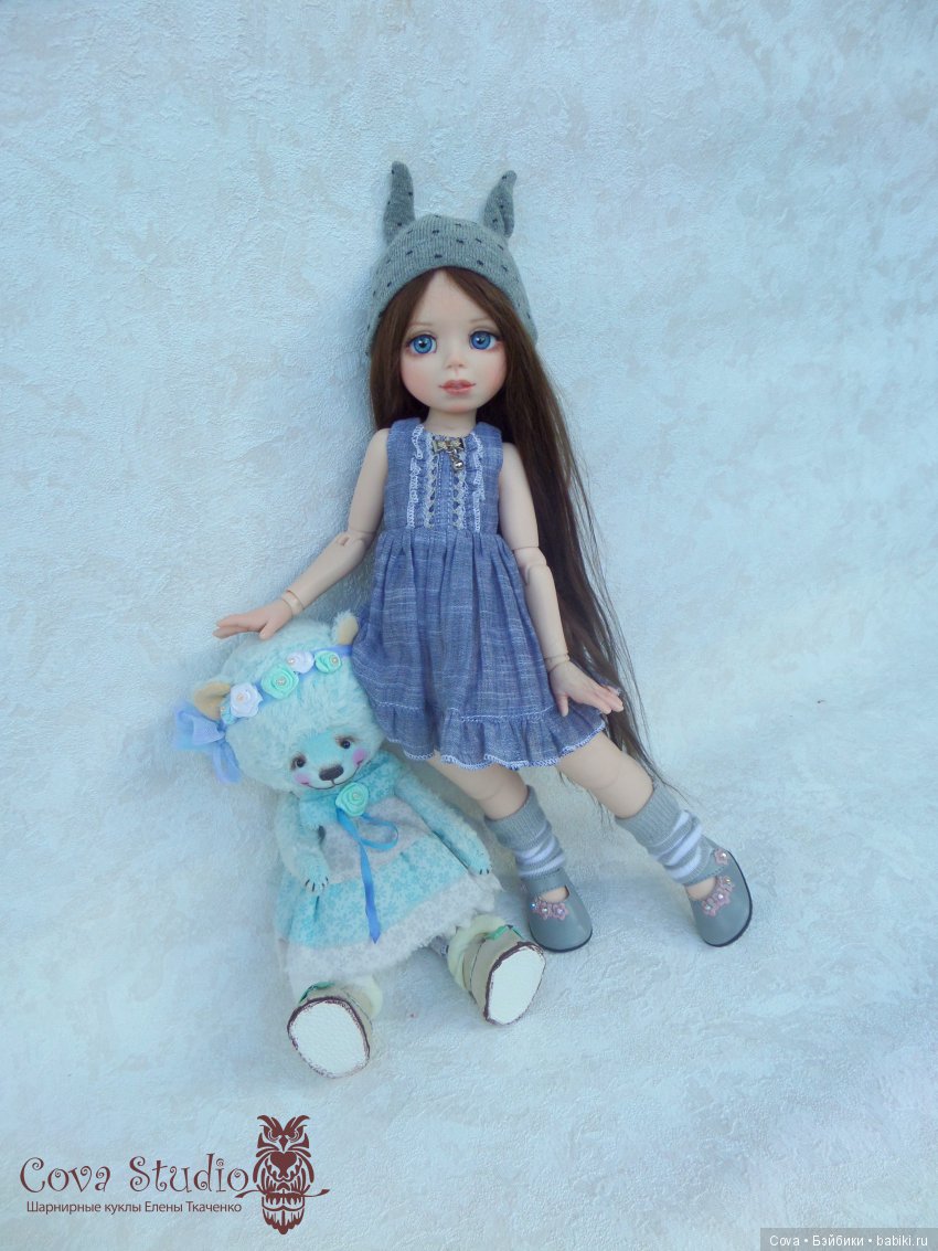 Новый молд Эльлин — Авторские шарнирные куклы своими руками: лепка (фото 7)