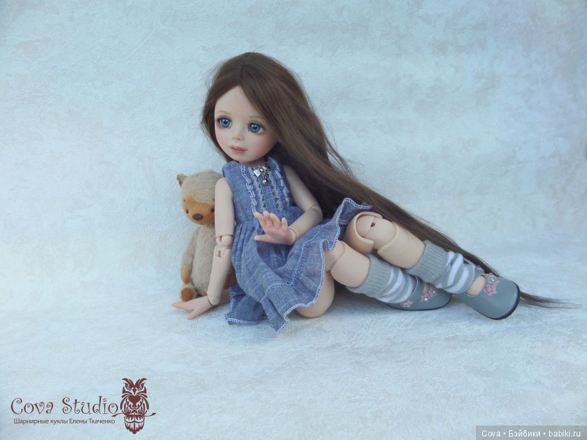 Новый молд Эльлин — Авторские шарнирные куклы своими руками: лепка (фото 8)
