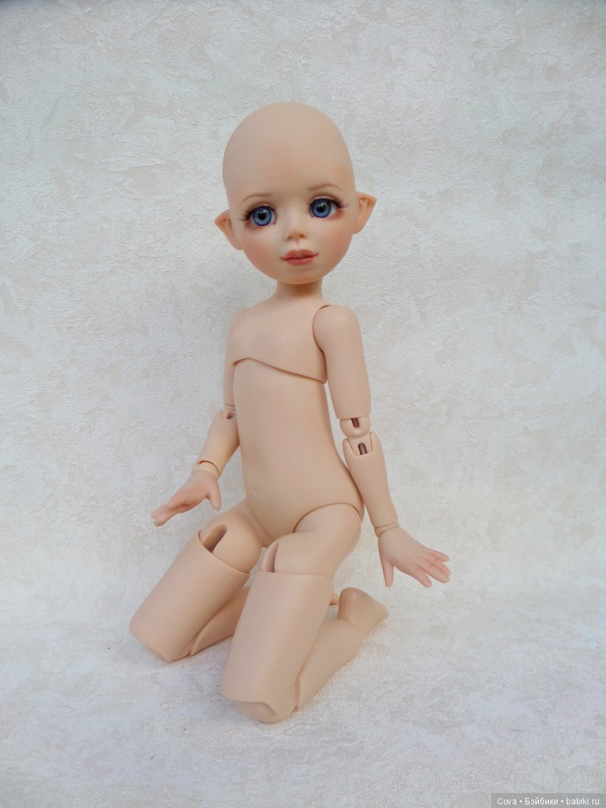 Новый молд Эльлин — Авторские шарнирные куклы своими руками: лепка (фото 3)