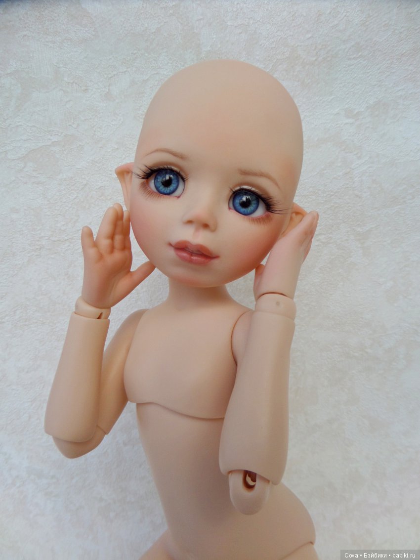 Новый молд Эльлин — Авторские шарнирные куклы своими руками: лепка