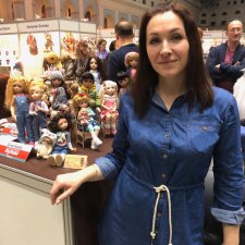 Мои куклы и я на выставке кукол