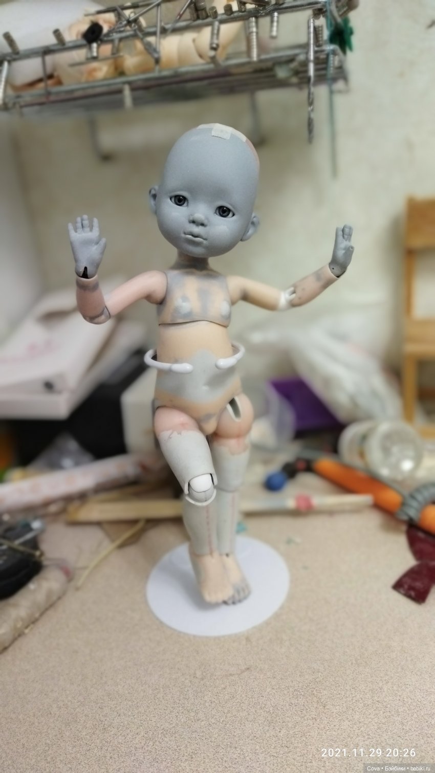 Новый формат тела. Варюша, рост 27см, 2 часть