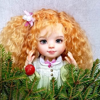 Мы с Татой готовимся к Новому году.