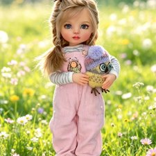 Продам бесподобную Агушу. Рост 26 см.