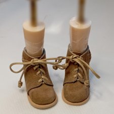 Продам замшевые ботинки для Руби( 37 см)