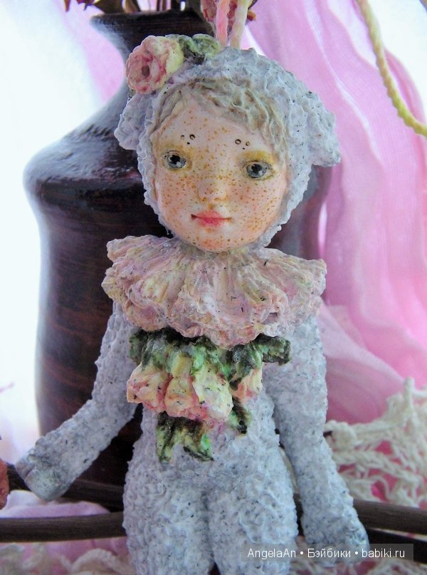 Мои авторские куклы тедди долл, девочки-овечки