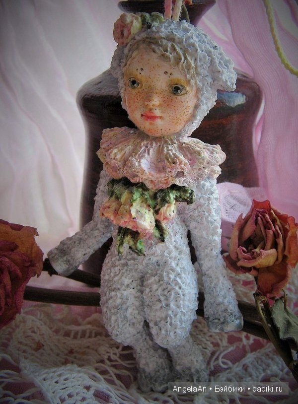 Мои авторские куклы тедди долл, девочки-овечки