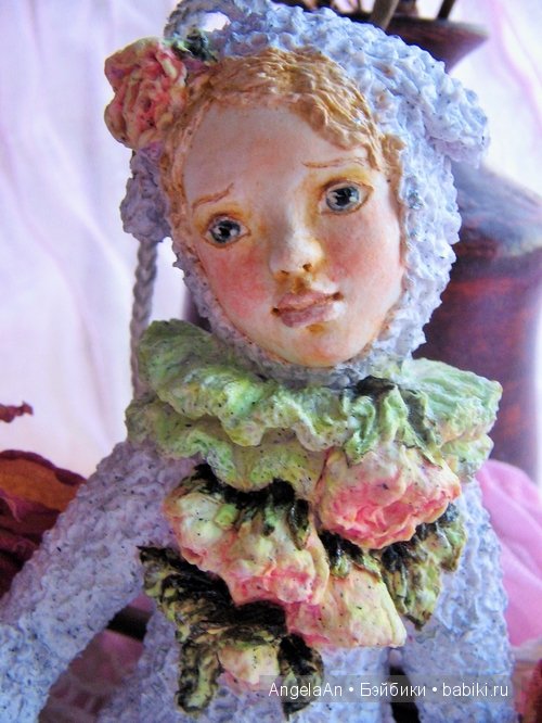 Мои авторские куклы тедди долл, девочки-овечки (фото 7)