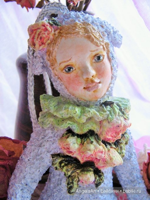 Мои авторские куклы тедди долл, девочки-овечки (фото 8)