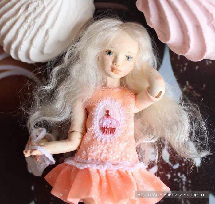 Зефирка и Карамелька. Шарнирные куклы, много фото