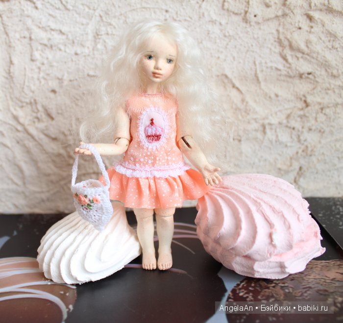 Зефирка и Карамелька. Шарнирные куклы, много фото