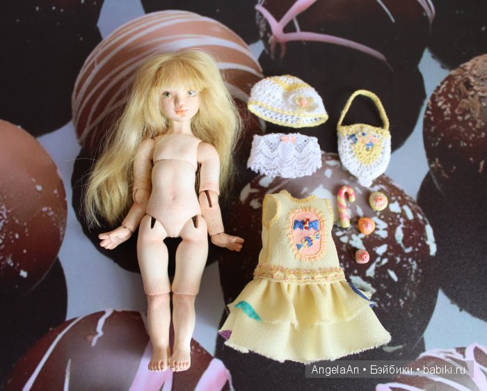 Зефирка и Карамелька. Шарнирные куклы, много фото (фото 5)