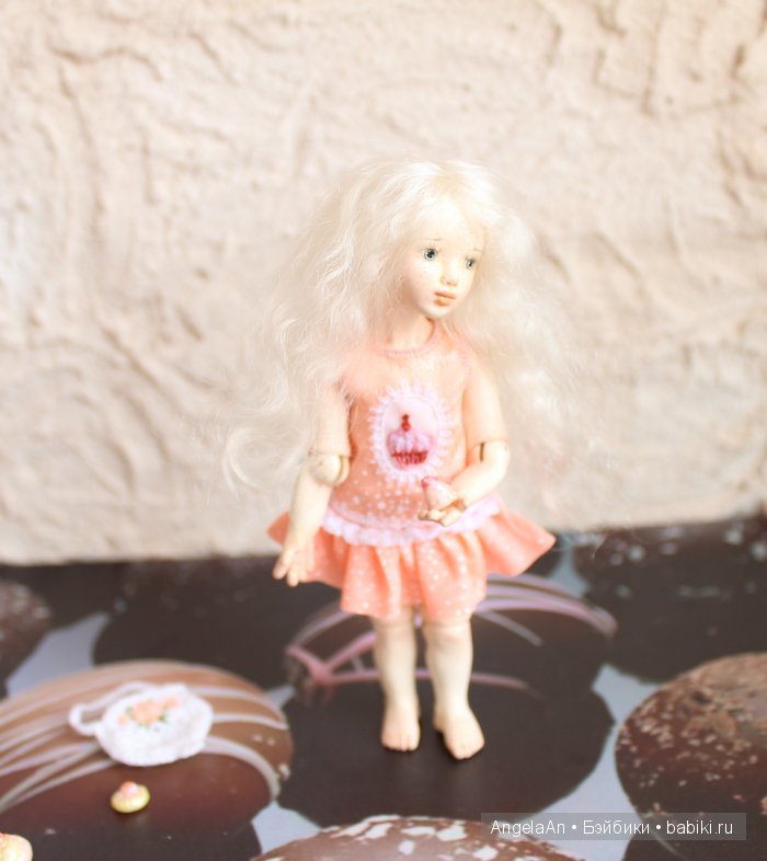 Зефирка и Карамелька. Шарнирные куклы, много фото