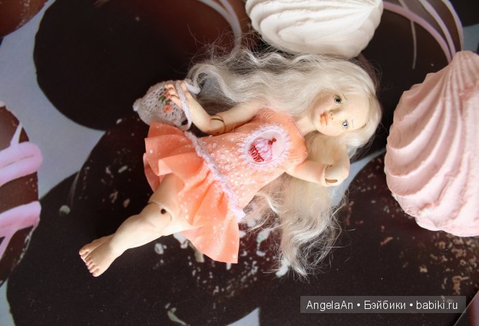 Зефирка и Карамелька. Шарнирные куклы, много фото