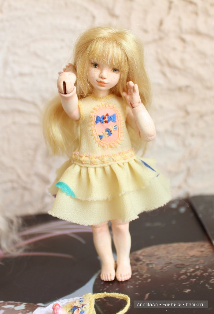 Зефирка и Карамелька. Шарнирные куклы, много фото (фото 6)