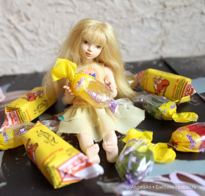 Зефирка и Карамелька. Шарнирные куклы, много фото (фото 9)