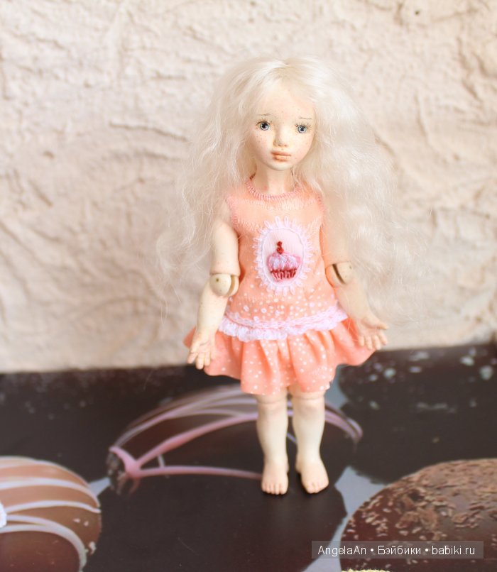 Зефирка и Карамелька. Шарнирные куклы, много фото