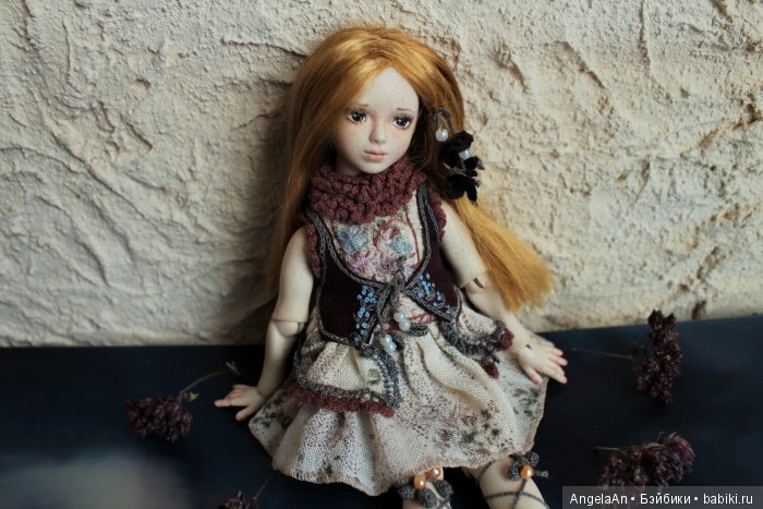 Катенька и Карина. Мои фарфоровые шарнирные куколки (фото 6)