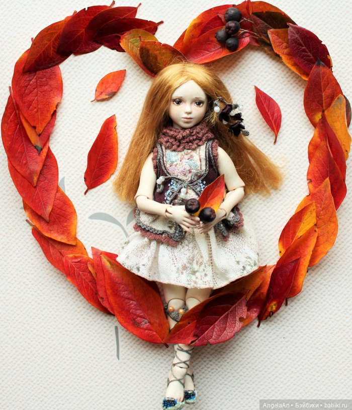 Катенька и Карина. Мои фарфоровые шарнирные куколки (фото 10)