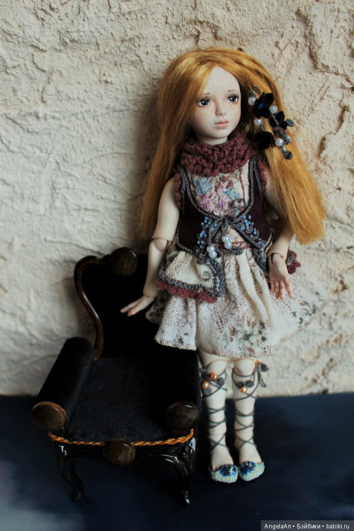 Катенька и Карина. Мои фарфоровые шарнирные куколки (фото 3)