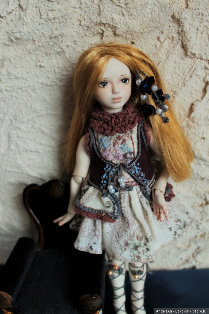 Катенька и Карина. Мои фарфоровые шарнирные куколки (фото 4)