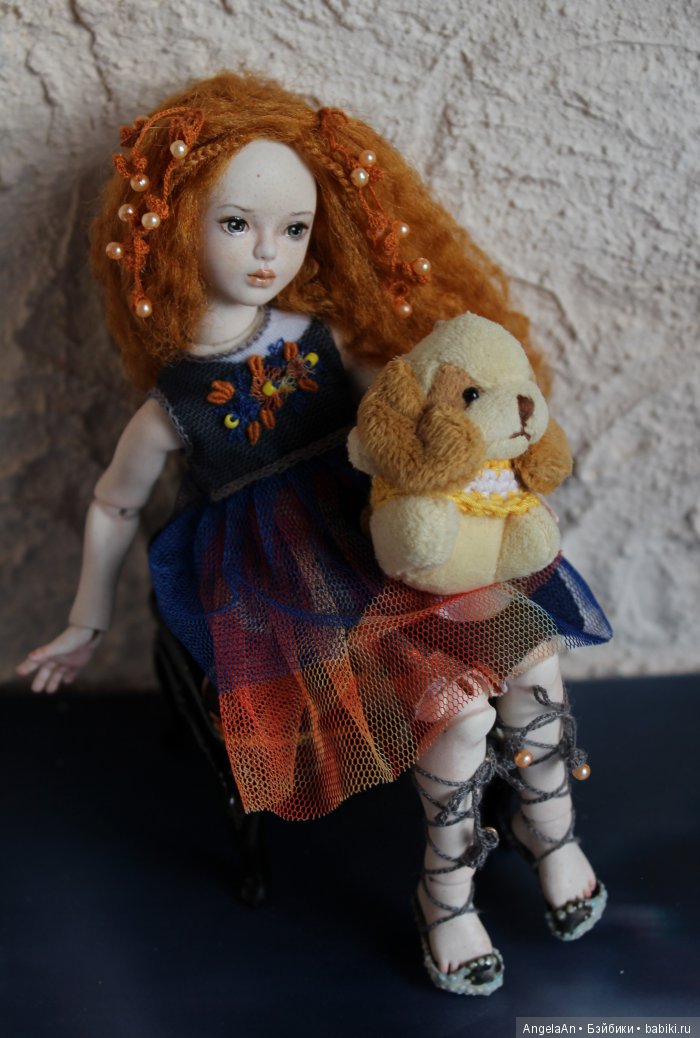 Катенька и Карина. Мои фарфоровые шарнирные куколки