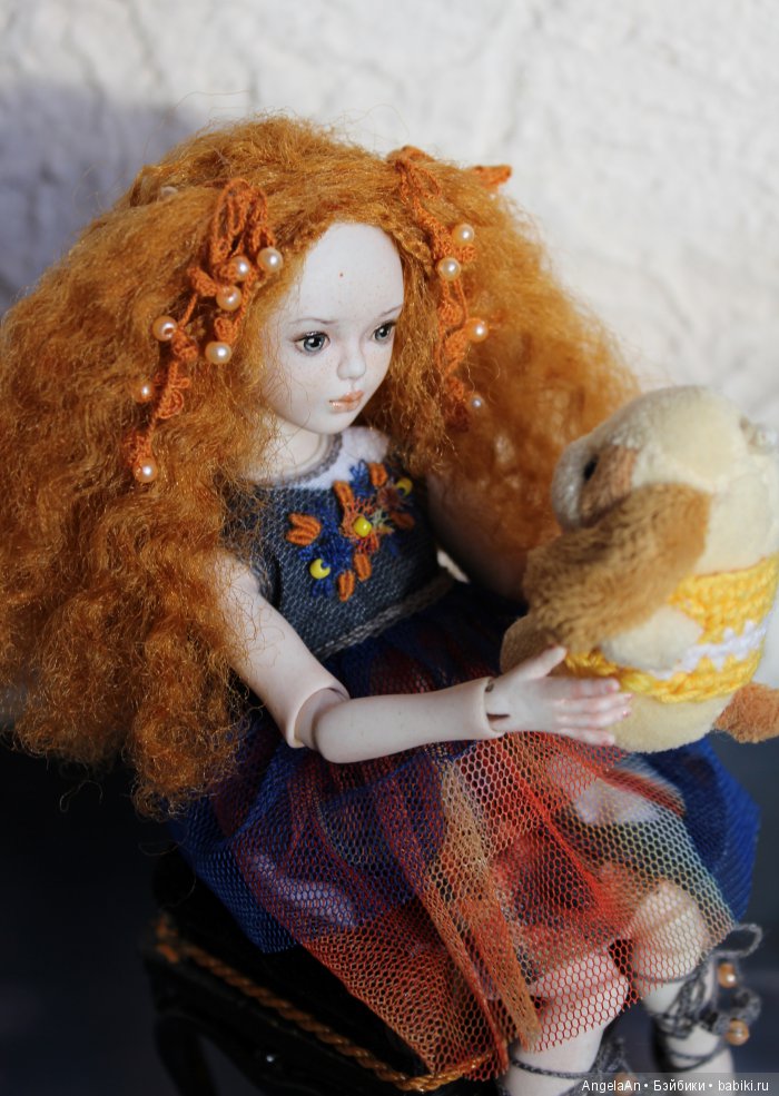 Катенька и Карина. Мои фарфоровые шарнирные куколки