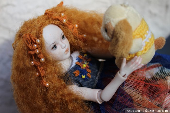 Катенька и Карина. Мои фарфоровые шарнирные куколки