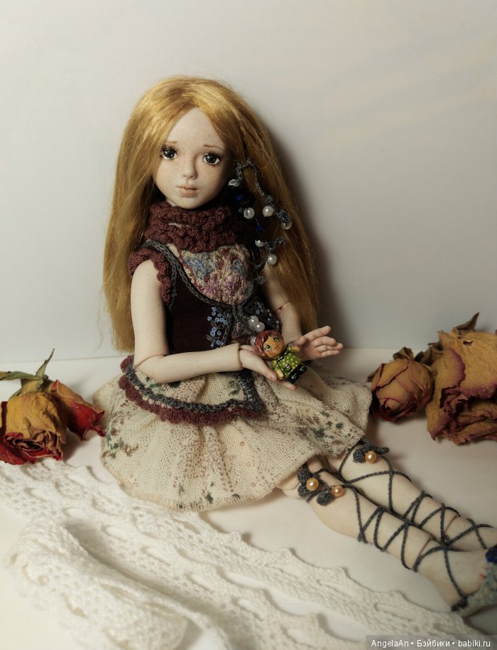 Катенька и Карина. Мои фарфоровые шарнирные куколки (фото 9)