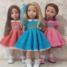 PDF Мастер-Класс по вязанию крючком "ВДОХНОВЕНИЕ- G" для кукол GOTZ (готц)