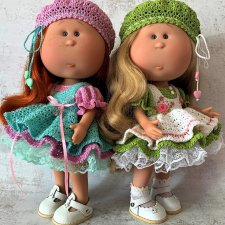 PDF Мастер-Класс по вязанию крючком "КОНФЕТКА- MIA" для кукол MIA (булочки)