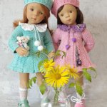 Мастер-класс по вязанию крючком для кукол минуш "КОЛОСКИ-М(часть1)