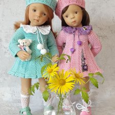 Мастер-класс по вязанию крючком для кукол минуш "КОЛОСКИ-М(часть1)