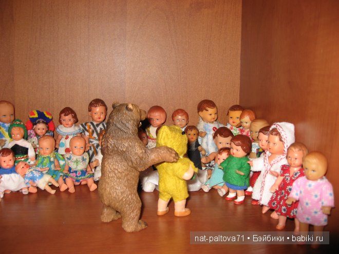 Танец Цыпленка с Мишкой. Куклы из детства (фото 6)