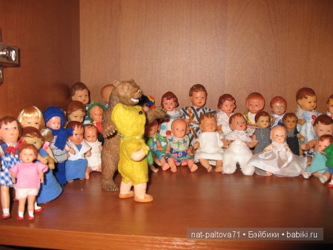 Танец Цыпленка с Мишкой. Куклы из детства (фото 7)
