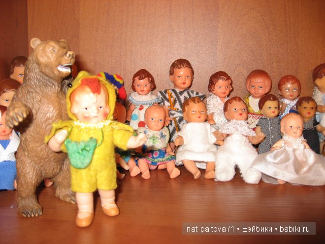 Танец Цыпленка с Мишкой. Куклы из детства