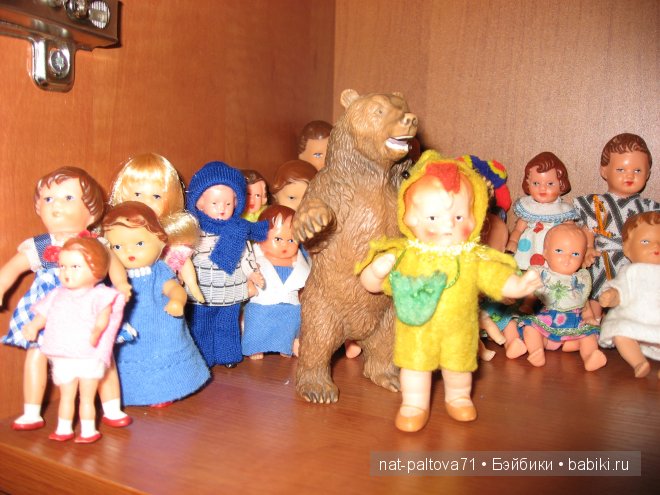 Танец Цыпленка с Мишкой. Куклы из детства (фото 2)