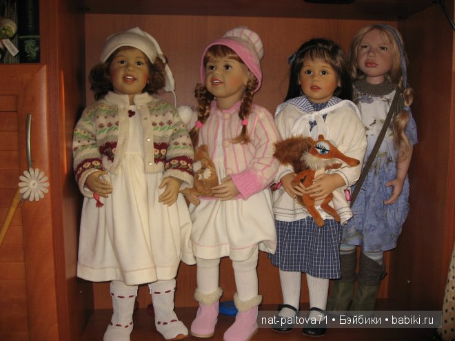 Мои малышки - Никола, Ронья и Анна от Sissel B. Skille