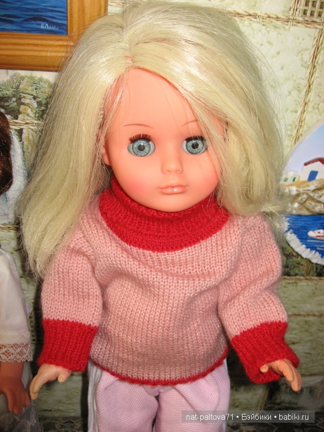 Эту куколку мой сынишка назвал Аней...