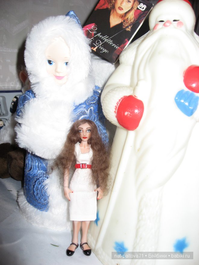 Новогодняя Арина — Авторские куклы BJD (БЖД) у нас дома: фото (фото 3)