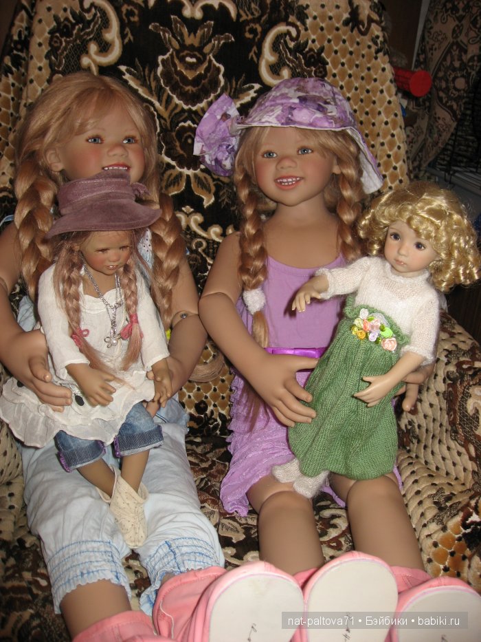 Лилеморочки - две сестрички от знаменитого автора Annette Himstedt